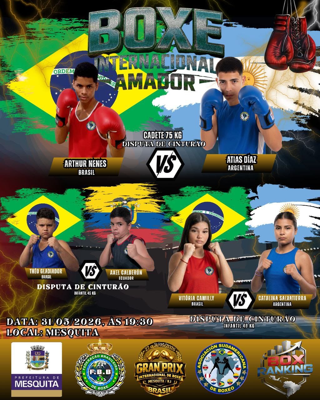 Evento em destaque — flyer